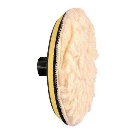 A E S Industries WOOL PAD 5" HOOK AND LOOP BACK AD51950